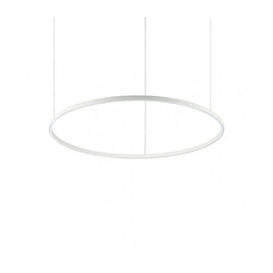 Ideal Lux Suspension LED intégré Oracle Aluminium blanc 1 ampoule 9cm