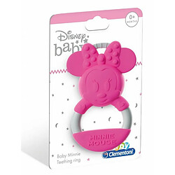 Clementoni Disney Minnie 17342 Jouet de dentition pour nouveau-né Convient aux enfants de 0 mois et plus, lavable en machine et sans peinture, multicolore, taille unique