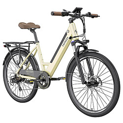 Avis FAFREES F26 Pro 26'' Vélo électrique de ville pas à pas doré