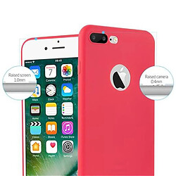 Cadorabo Coque iPhone 7 PLUS / 7S PLUS / 8 PLUS Etui en Rouge