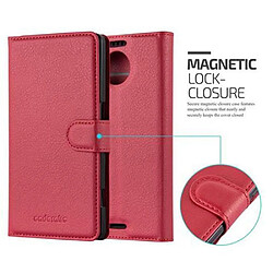 Cadorabo Coque Nokia Lumia 950 XL Etui en Rouge