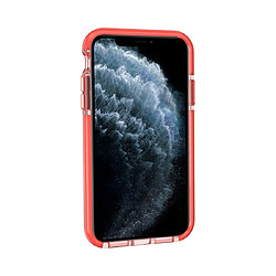 Acheter Wewoo Coque Souple Pour iPhone 11 Pro Grid Pattern Antichoc Transparent TPU Housse de protection Orange