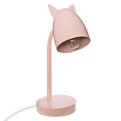 Atmosphera, Createur D'Interieur Lampe à poser enfant Douceur - H. 42 cm - Rose