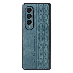 Coque en TPU + PU AZNS anti-chute pour votre Samsung Galaxy Z Fold3 5G - vert