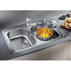 Evier à encastrer Blanco Tipo-8 double cuve inox 511924