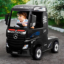 Camion Electrique Mercedes Benz 35W pour Enfant avec Télécommande Parentale