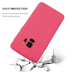 Acheter Cadorabo Coque Samsung Galaxy S9 Etui en Rouge