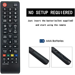 Acheter SANAG Telecommande Aa59-00786A Pour Samsung Lcd Led Smart Tv Ue32F6470 Ue32F6470Ss Ue32F6470Ssxzg Ue32F6510 Ue32F6510Ss Ue32F6510Ssxxc Telecommande Samsung-Aucune Configuration Requise