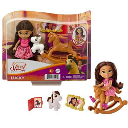 Mattel SPIRIT Lucky Petite Fille (10 cm) et accessoires