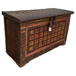 Coffre Alexandra House Living Marron Bois de manguier 47 x 96 x 146 cm