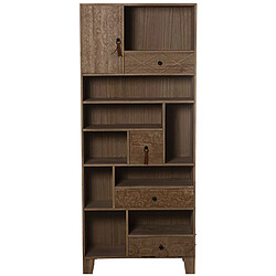 Étagère Alexandra House Living Marron Bois 70 x 165 x 28 cm pas cher