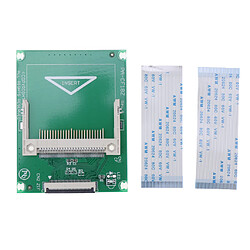 Carte CF 50 Broches Vers Convertisseur Adaptateur SSD ZIF CE de 1,8 "pour Ordinateur Portable