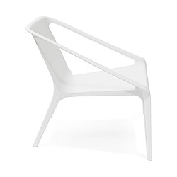 Avis Mes Fauteuil de jardin 69,5x74x66,5 cm blanc