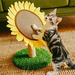 Universal Joli tournesol, chat, griffe, jouet, sisal, chat, griffe, protection, aiguisage, patte, rasoir, tapis.