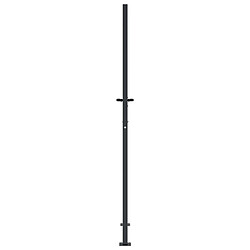 Acheter vidaXL Portail de jardin anthracite 105x205cm acier conception d'arbre