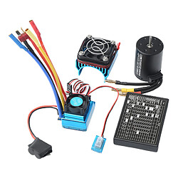 3100KV Brushless Motor Upgrade Brushless Combo Set Pour 1/16 1/10 RC Car 60A pas cher