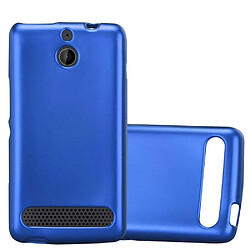 Cadorabo Coque Sony Xperia E1 Etui en Bleu