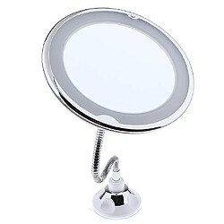 Avis Miroir Lumineux de Maquillage Miroir de Table Lumière Eclairage Grossissement 10x avec LED Réglable