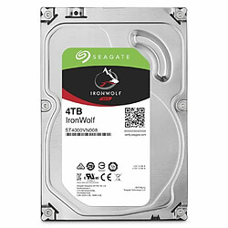 Acheter Seagate Technology SEAGATE - Disque dur Interne - NAS IronWolf - 4To - 5900 tr/min - 3.5"