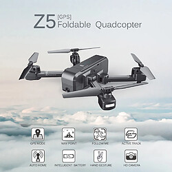 SJ R / C Z5 1080P grand-angle Caméra Wifi FPV Drone GPS Auto Retour Follow Me Noir