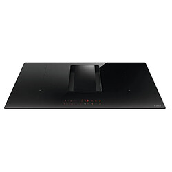 Table de cuisson aspirante induction 78cm 4 feux 7400w noir - PRF0183127 - ELICA pas cher