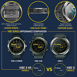 Universal Étanche, fréquence cardiaque, longue durée de vie de la batterie, écran couleur, mode multisports, traceur de fitness, montre intelligente | montre intelligente (noir) pas cher