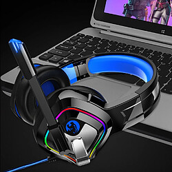 GUPBOO JOINRUN PS4 casque de jeu casque stéréo rvb avec micro pour nouvelle Xbox One Gamer ordinateur portable tablette PC pas cher