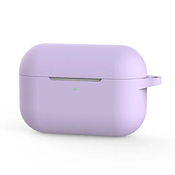 Coque en silicone avec boucle violet pour votre Apple AirPods Pro/AirPods 3