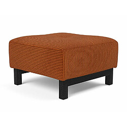 Inside 75 Pouf BIFROST EXCESS DELUXE Corduroy Burnt Orange pas cher