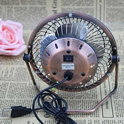 Mini Ventilateur Portable de 4 Pouces Ventilateur de Refroidissement USB Ventilateur Réglable Silencieux pas cher