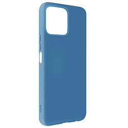 Avizar Coque Honor X8 Silicone Semi-rigide Soft-touch Fine Bleu