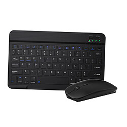 Sans fil Clavier et Souris Combo, Ultra Mince Rechargeable Profil Bas Clavier et Souris Ensemble