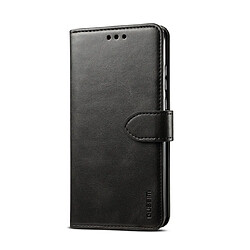 Wewoo Housse Coque Pour Huawei P Smart GUSSIM Business Style Étui en cuir à rabat horizontal avec support et fentes cartes et portefeuille noir