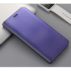 Wewoo Housse Étui Violet pour Huawei P10 Plus Galvanoplastie PC + PU Horizontal Flip de protection avec support et Sleep / Fonction de réveil