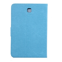 Avis Wewoo Housse Étui bleu pour Samsung Galaxy Tab A 8.0 / T350 fleurs pressées motif de papillon flip horizontal PU en cuir avec boucle magnétique et titulaire fentes cartes porte-monnaie