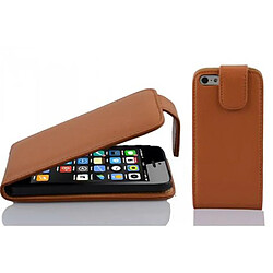 Cadorabo Coque iPhone 5C Etui en Marron