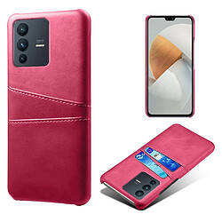 Coque en TPU + PU anti-griffes, rose pour votre Vivo S12/V23 5G