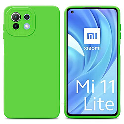 Cadorabo Coque Xiaomi Mi 11 LITE (4G / 5G) / 11 LITE NE Etui en Vert