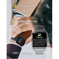 Universal Smartwatch Femme Homme Smartwatch pour IOS Electronique Smartwatch Fitness Tracker Fréquence cardiaque 1,4 pouces pas cher