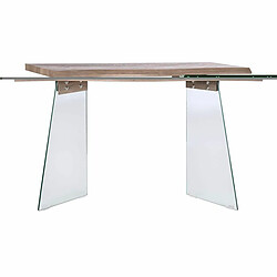 Console DKD Home Decor Verre Bois MDF (120 x 40 x 76 cm) pas cher