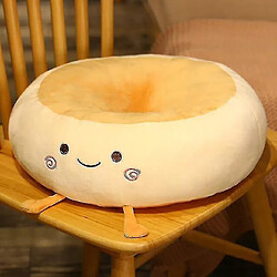 Universal Idée kawaii food pain peluche fourré gâteau moelleux toast napperon coussin de sommeil (38 * 38 * 14 cm)