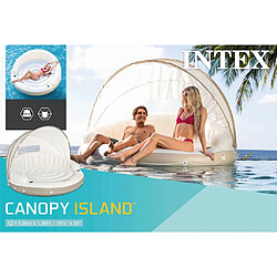 Avis INTEX Lit à air avec auvent flottant 199 x 150 cm 58292EU