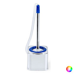 Totalcadeau Stylo à billes à base et chaînette de sécurité avec encre bleu Couleur - Bleu pas cher