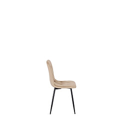 Avis Vivaldi Chaise ROBIN Beige Velours