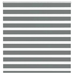 vidaXL Store zèbre gris foncé largeur du tissu 135,9 cm polyester