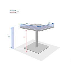 Table de jardin