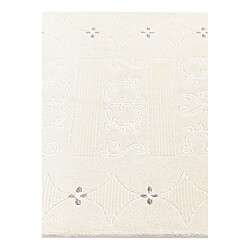 Vidal Tapis de couloir en laine 399x84 beige Darya pas cher