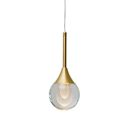 Avis Lustre moderne Led 5W sphère Globe doré lampe Suspension décorative suspension lumière cuisine Table chambre boutique 230V 4000K