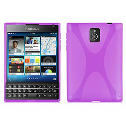 Cadorabo Coque Blackberry Q30 Etui en Mauve