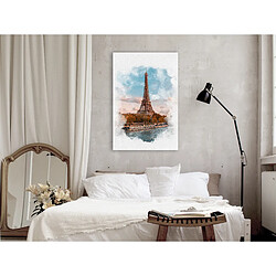 Artgeist Tableau - Paris View (1 Part) Vertical [20x30]